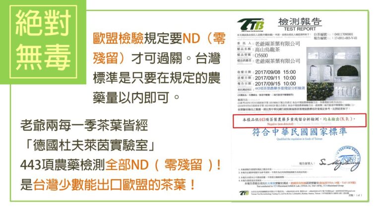 有機茶葉與茶包：甚麼才是台灣有機茶的最高標準？